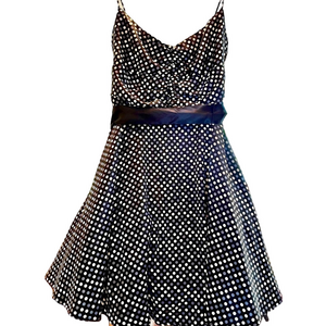 As U Wish polka dot party dress, cocktail dress, homecoming dress